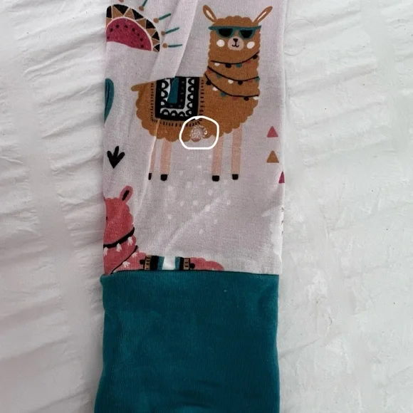 Little Sleepies Llama Love Zippy Pajamas Size 18-24 Months - Picture 11 of 11